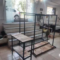 انواع رگال لباس جاکفشی قفسه  انواع میز نصب در محل