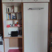 تخت تاشو تک نفره به همراه میز تحریر