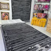 قالیچه ست ۶ و ۴ متری مه گل آرا کد ۱۱۱