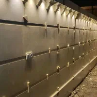 نمای سرامیک طرح سنگ|مصالح و تجهیزات ساختمان|بم, |دیوار