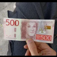 پونصدکرون سوئد اسکناس کلکسیونی