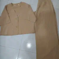 ست کت و شلوار پارچه کریستال