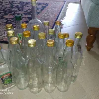 ۲۰ عدد بطری شیشه ای