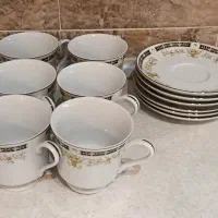 سرویس چینی چای خوری و قهوه خوری ژاپنی ویکتوریا نو|ظروف سرو و پذیرایی|اصفهان, خواجو|دیوار