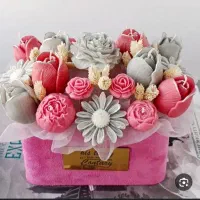 باکس گل های شمعی