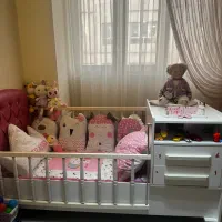 تخت کودک نوجوان و کمد