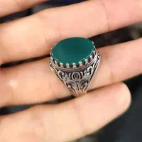 انگشتر نقره تمیز نو