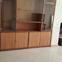 ویترین دکوری شیشه ای بزرگ