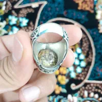 انگشتر نقره فیروزه نیشابور|جواهرات|بروجرد, |دیوار