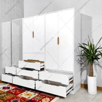 کمد ۳ تیکه جادار / سایز بزرگ / ۸ کشو / آینه دار|جاکفشی، کمد، دراور|مشهد, نوید|دیوار