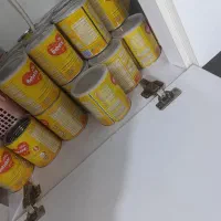 قوطی شیر خشک خالی|ظروف نگهدارنده، پلاستیکی، یک‌بارمصرف|اهواز, کوی ملی راه|دیوار