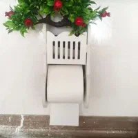 شلف دستمال کاغذی و مجسمه پلی استر