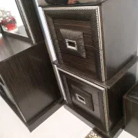 آینه دراور (میز آرایش )وپاتختی درحد نو کاملا سالم