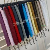 تیکه پارچه مخمل حبابی