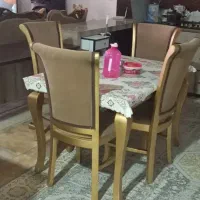 میز نهارخوری درحدنوبدون خطوخش