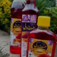 عصاره زعفران با بطری پلاستیکی