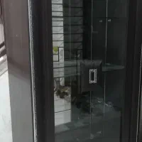 بوفه چوبی در حد نو|بوفه، ویترین، کنسول|شیراز, شهرک گلستان|دیوار