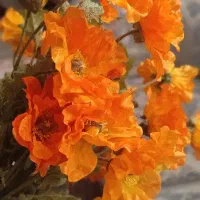 گل مصنوعی  استوانه ای .باکسی.شبشه ای