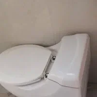 توالت فرنگی قدیمی در حد نو