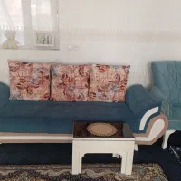 مبل ۸ نفره همراه جلو مبلی نو