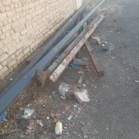 فروش اهن مصرفی نبشی وقوطی ۹ ودرب نرده ای حیاط