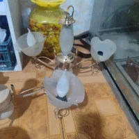 لوستر سه شاخه ۲ عدد