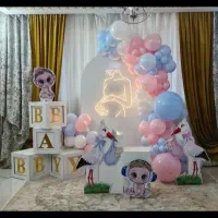 بادکنک ارایی وگل ارایی|خدمات پذیرایی، مراسم|شبستر, |دیوار