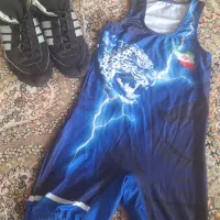 لباس کشتی وکفش پسرانه