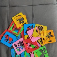 شابلون نقاشی کودک(تعداد)