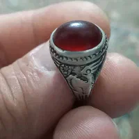 عقیق کهنه رکاب تهماسبی کهنه دست نخورده|جواهرات|قم, ولیعصر|دیوار