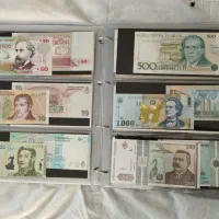 فروش ۲ تا آلبوم اسکناس خارجی تقریباً با ۱۰۰۰ آیتم|کلکسیون سکه، تمبر، اسکناس|بیرجند, |دیوار