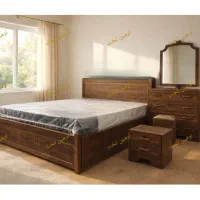 تخت خواب طرح ماریا ، جدید و ساده %