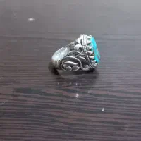 انگشتر فیروزه نیشابور نقره 925|جواهرات|اراک, |دیوار