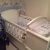 سرویس خواب نوزاد/نوجوان برند توکا چوب|تخت و سرویس خواب|تهران, سعادتآباد|دیوار