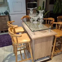 پنج تا صندلی اپن نونو تکی. نمیدم