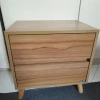میز پاتختی صنعت و هنر چوبی کوتوک مدل پائولا