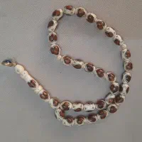 تسبیح نقره کوب عتیقه