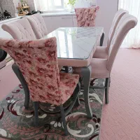 مبلمان راحتی ۹ نفره با میز جلو مبلی و ۴ عدد عسلی|مبلمان خانگی و میز عسلی|الوند, |دیوار