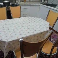 غذا خوری استیل|میز و صندلی غذاخوری|میانه, |دیوار