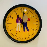 ساعت دیواری هنری و مینیمال(قطر ۳۰)