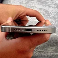 iPhone 15 pro max 256gig رنگ natural|موبایل|اصفهان, مرداویج|دیوار