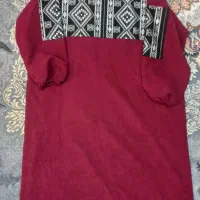 کفتان مخمل زرشکی