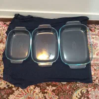 سه عدد ظرف دور لو کس اصل فرانسه