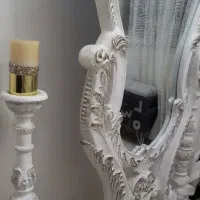 اینه شمعدان رزین مناسب جهیزیه|آینه|کهریزک, |دیوار
