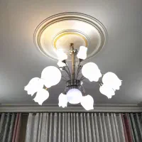 لوستر استیل|لوستر و چراغ آویز|تهران, شهرک فردوس (حسینی)|دیوار