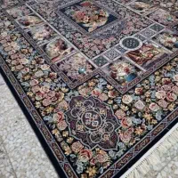 فرش ۱۰۰۰شانه باغ ارم کاشان ۱۲متری