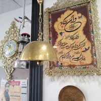 زنگ زورخانه ای بزرگ قدیمی|کلکسیون اشیاء عتیقه|بهار, |دیوار