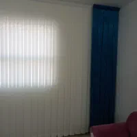 پرده حریر بسیار تمیزونو به همراه متقال و دکور|پرده، رانر، رومیزی|قم, پردیسان|دیوار