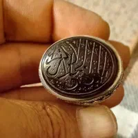 انگشتر نقره ۹۲۵ عقیق یمن خطی
