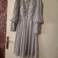 پیراهن مجلسی حریر شاین مناسب ۳۸تا ۴۰ گاها ۴۲|لباس|پردیس, فاز ۳|دیوار